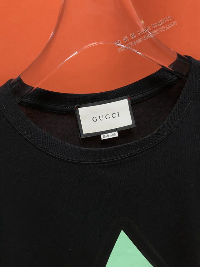 Gucci男T恤 2020新款短袖衣 頂級品質 古馳男款  tzy2550